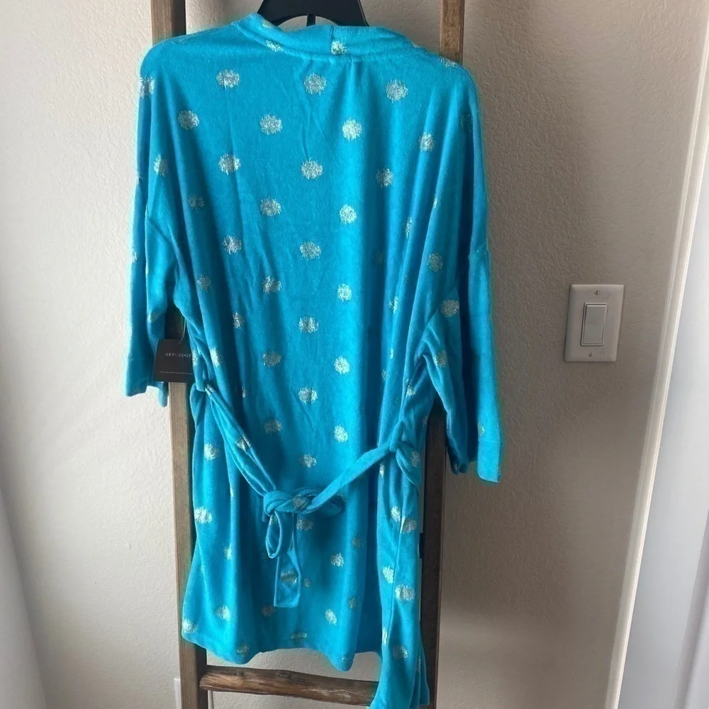 NWT - Artology Robe - blue size small
